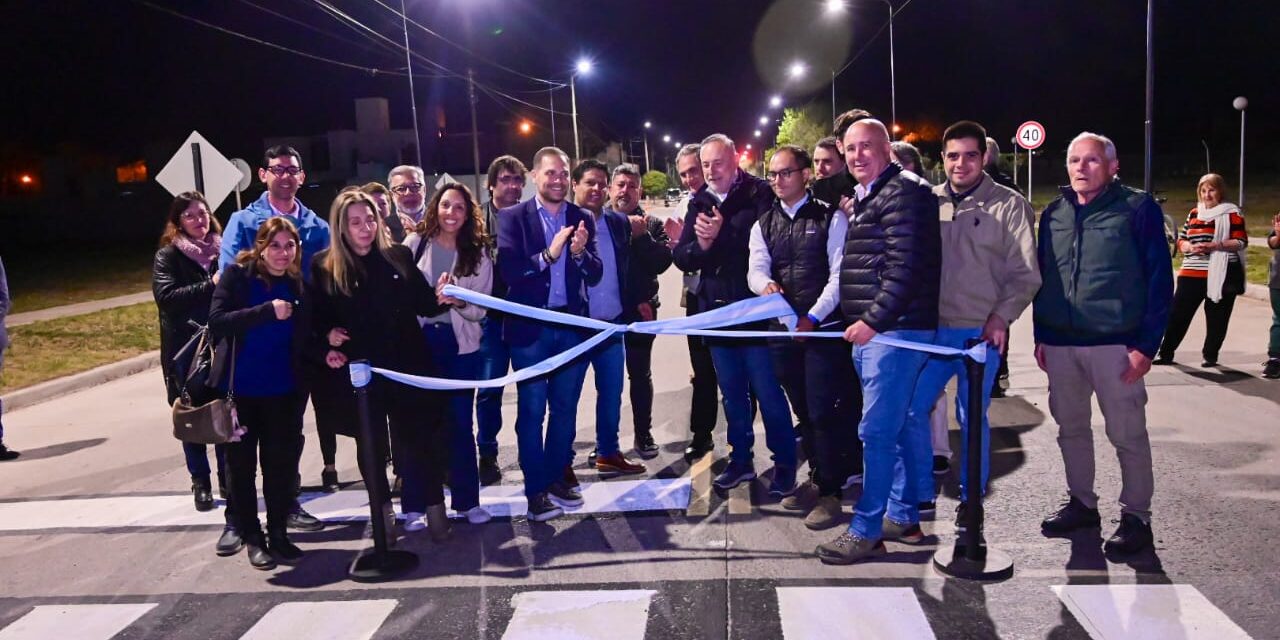 Villa María: se inauguraron las obras de refuncionalización del Acceso Norte