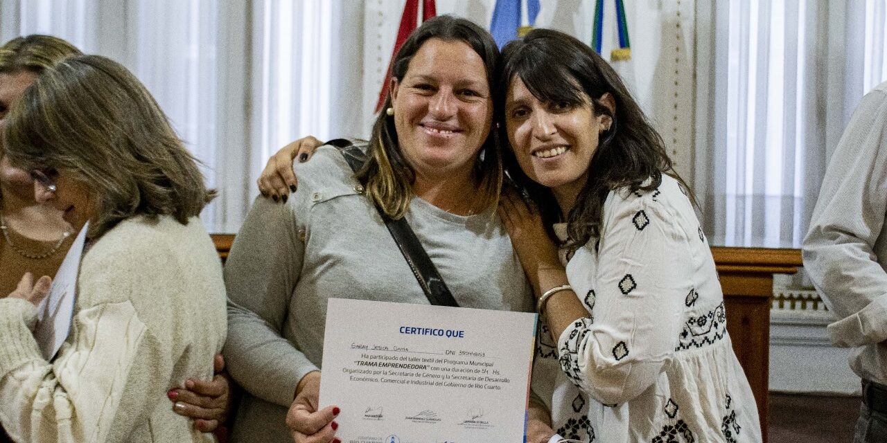 Río Cuarto: se entregaron 50 microcréditos a tasa cero