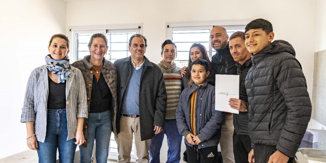 Río Cuarto: se entregaron 10 viviendas del programa «Vivienda Semilla»