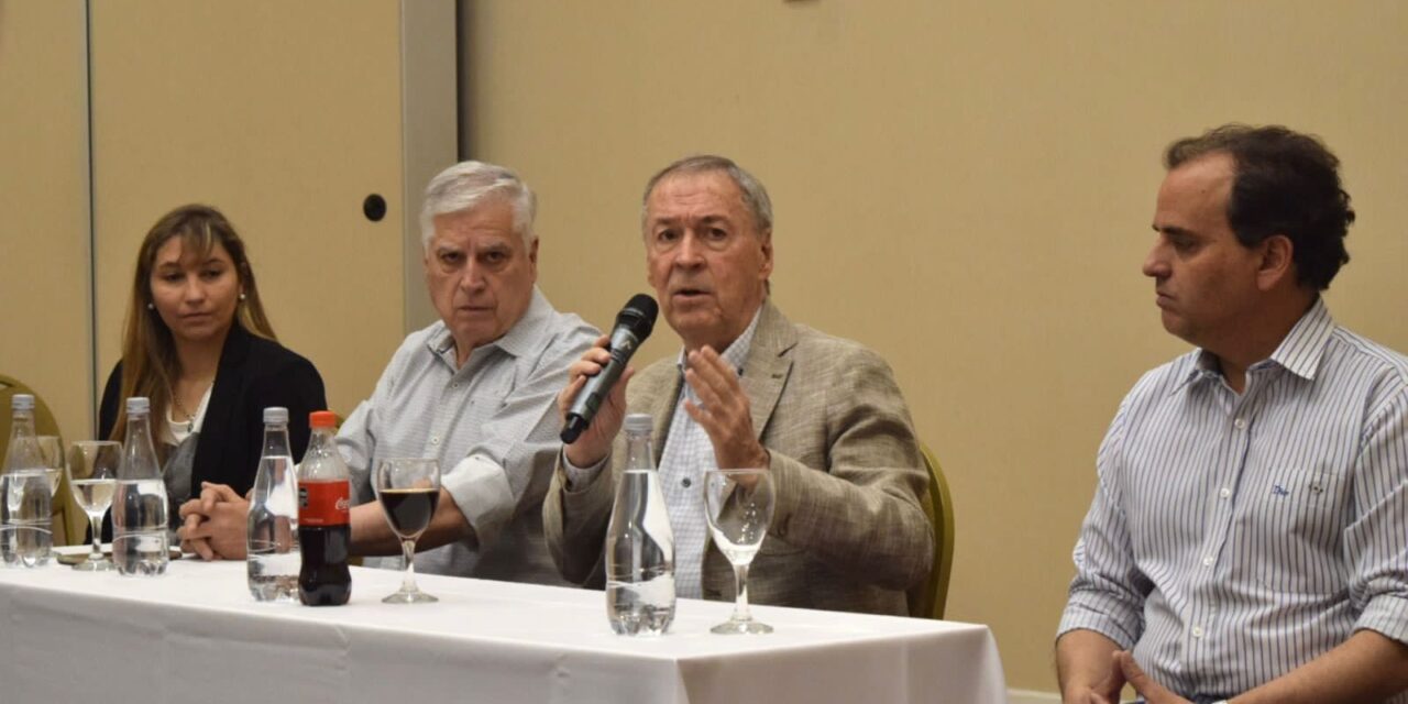 Schiaretti: “Hay que sacarle el pie de encima al campo»