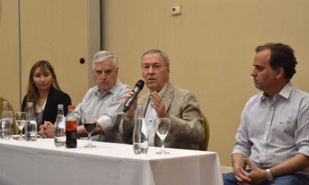 Schiaretti: “Hay que sacarle el pie de encima al campo»