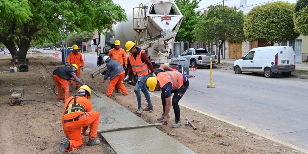 Villa María: avanza la obra del Parque Lineal Sustentable