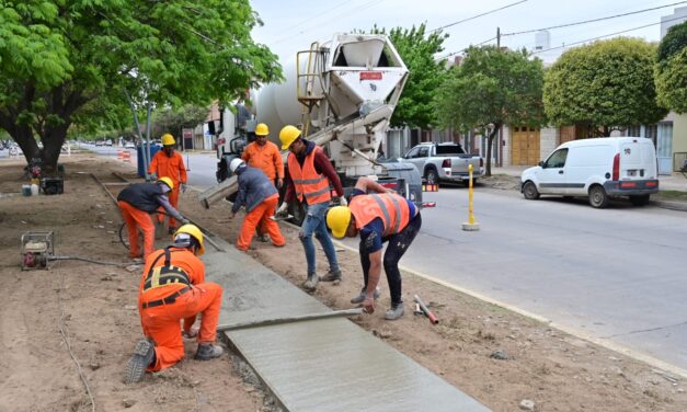 Villa María: avanza la obra del Parque Lineal Sustentable