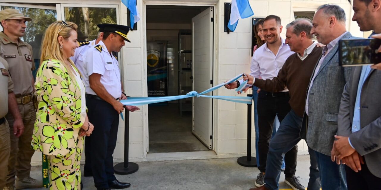 Villa María: El Parque Industrial cuenta con una sede de la Policía Rural