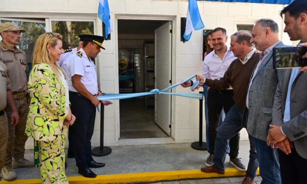 Villa María: El Parque Industrial cuenta con una sede de la Policía Rural