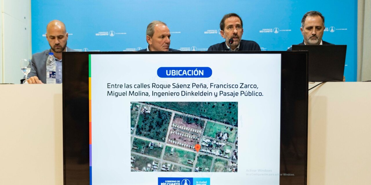 Río Cuarto: cerca de 5000 inscriptos para acceder al terreno propio en el Loteo Bustos