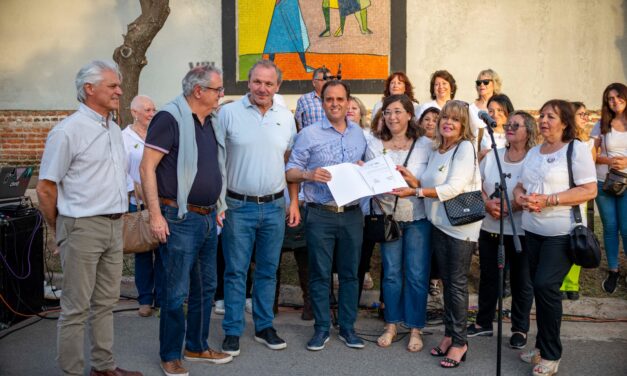 Río Cuarto: Se inauguró el Vía Crucis en mosaico en el Cementerio de la Concepción