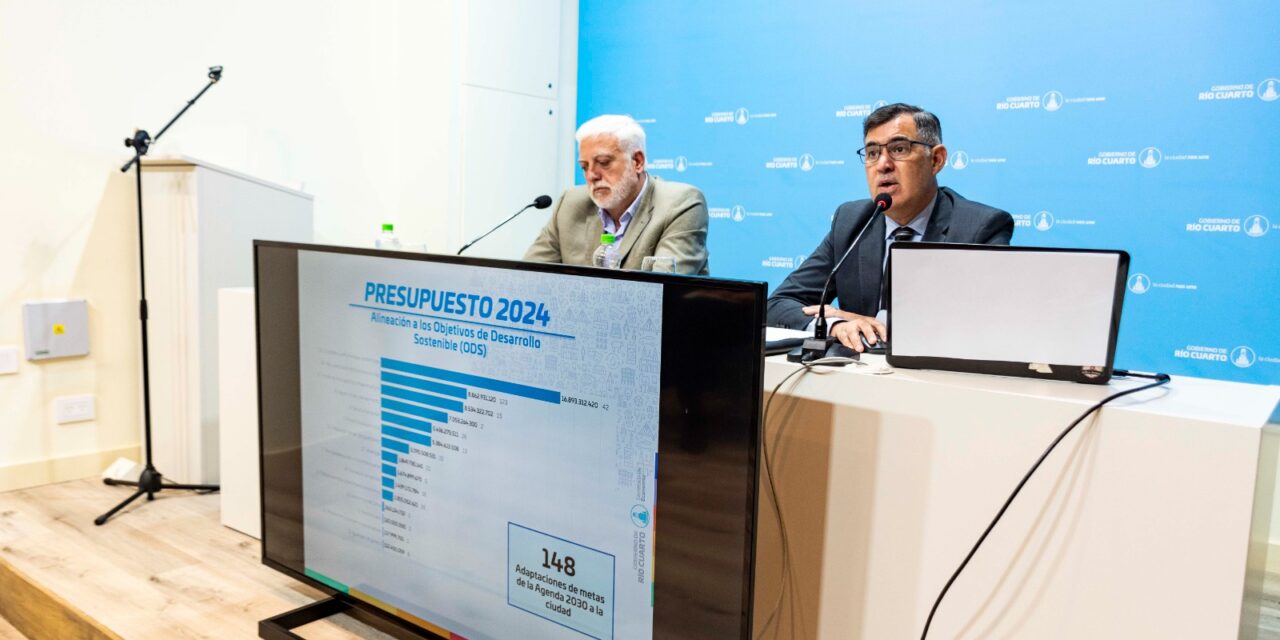 Río Cuarto: con un incremento del 134%, se presentó el Presupuesto Municipal 2024