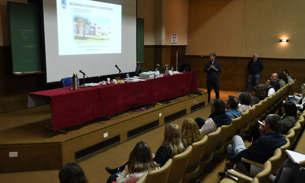 UNRC: avanza la obra de gas y las remodelaciones de las Residencias Estudiantiles Universitarias