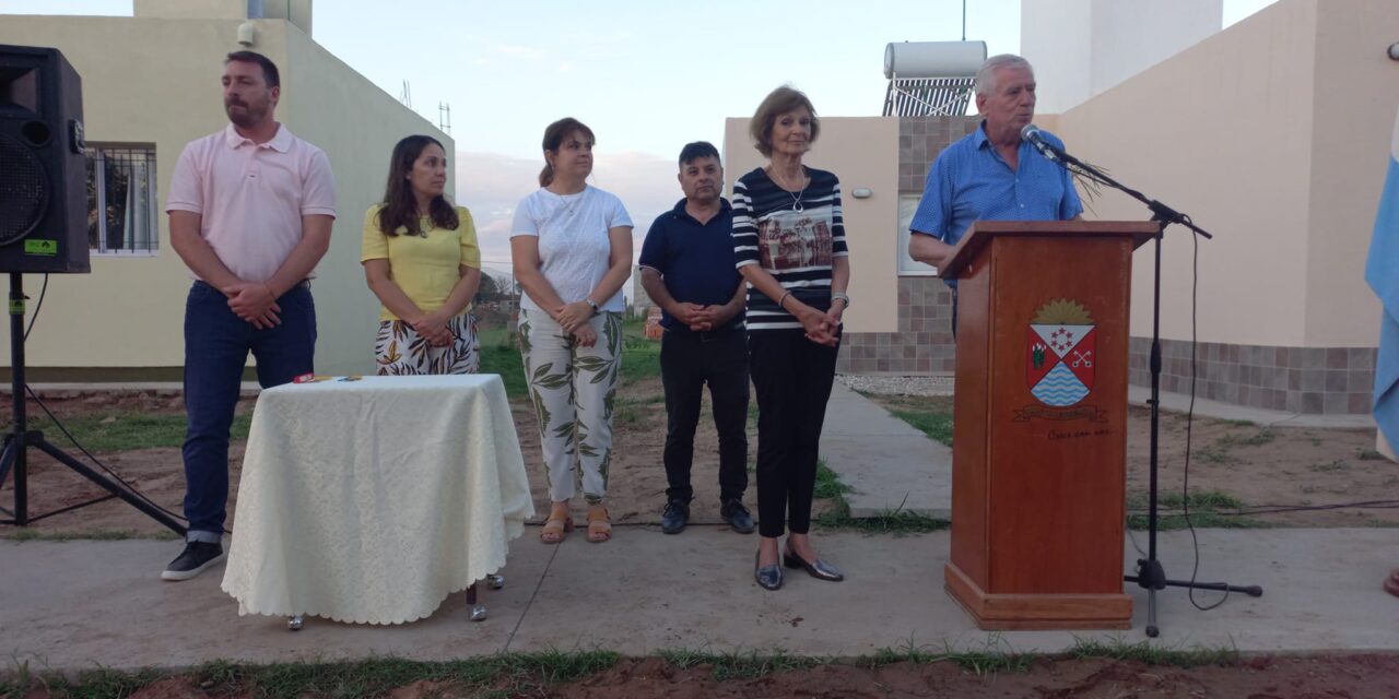 Santa Eufemia: se entregaron 8 viviendas del programa «Vivienda Semilla»
