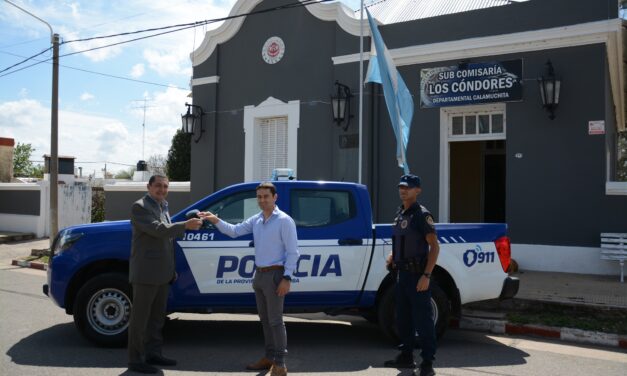Los Cóndores: nuevo vehículo policial
