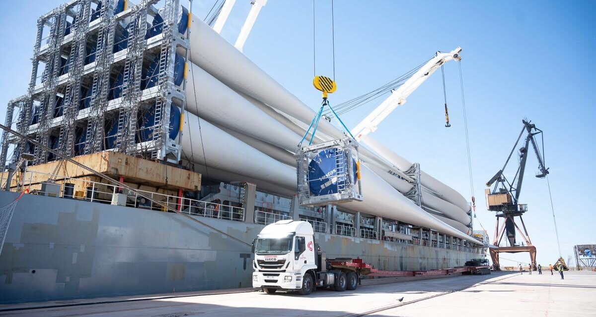 General Levalle: avanza la construcción del Parque Eólico