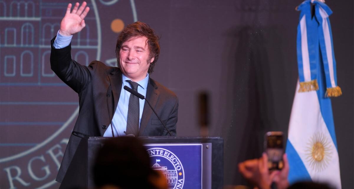 Javier Milei: «Hoy comienza la reconstrucción de la Argentina»