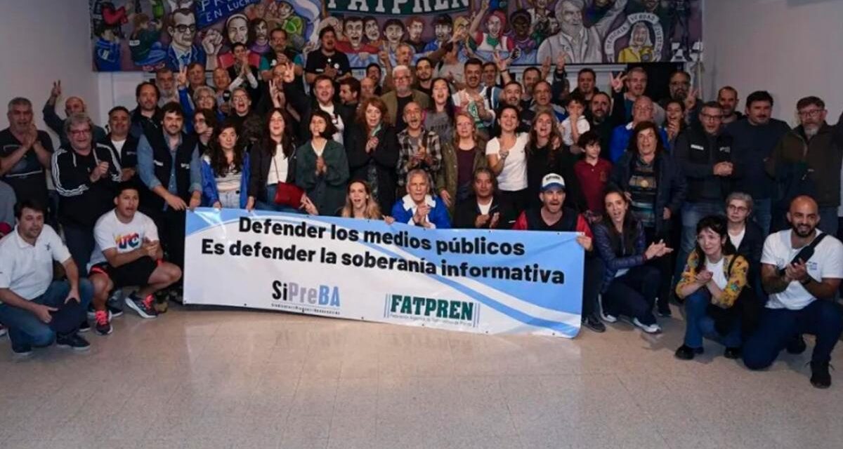 La Federación Internacional de Periodistas rechazó la privatización de los medios públicos