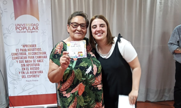 Coronel Baigorria: culminaron los seminarios dictados por la Universidad Popular