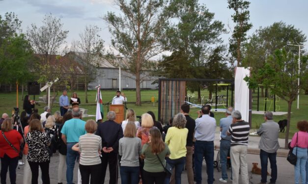 Jovita: se inauguró un nuevo Espacio Recreativo Saludable