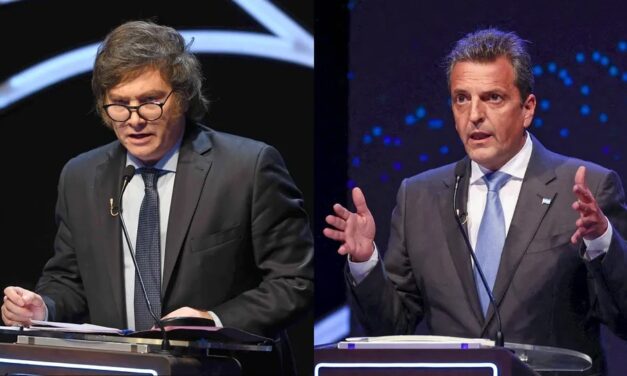 Cómo llegan Massa y Milei al debate, a una semana del balotaje presidencial