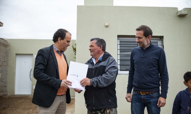 Río Cuarto: se entregaron 9 Viviendas Semilla