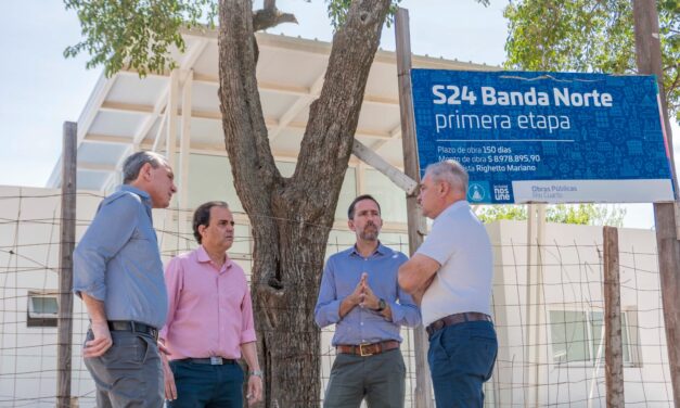 Río Cuarto: el S24 de Banda Norte entra en su etapa final