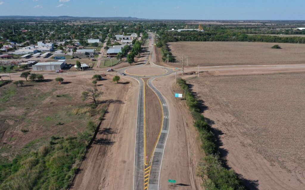 Norte cordobés: habilitaron el asfalto de otro tramo de la ruta 16