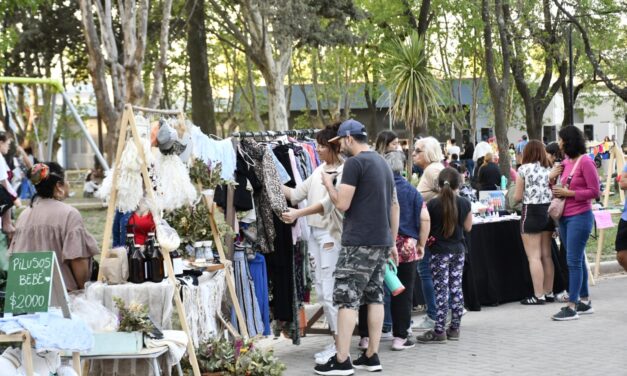 Río Cuarto: se llevó adelante una nueva edición del Paseo de las Ferias en el Parque Sur