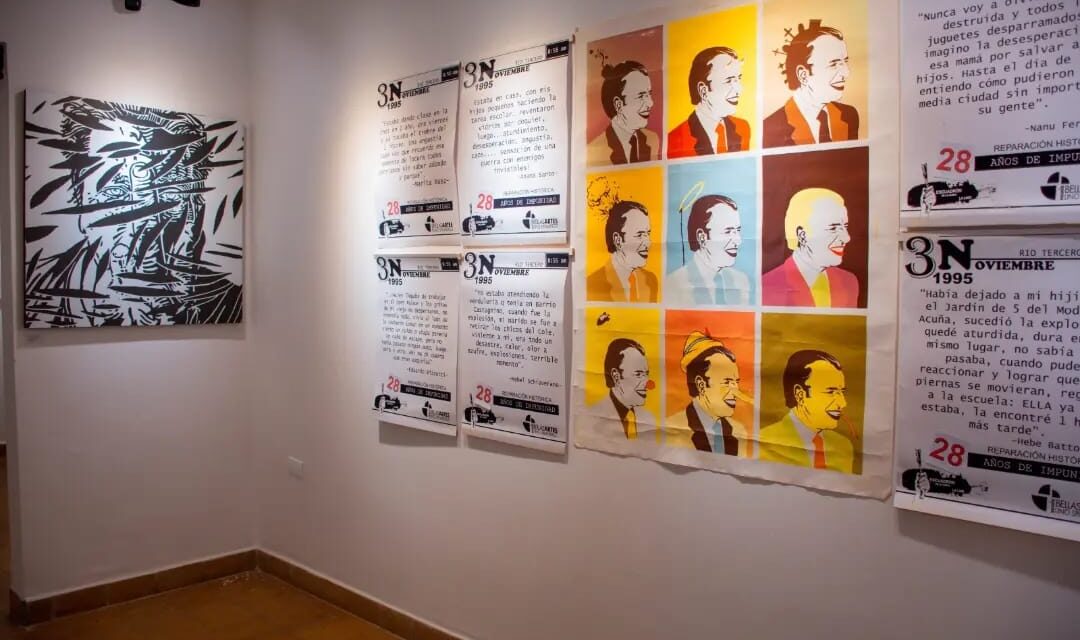 Río Tercero: se inauguró la muestra de arte «Explotar porque sí – memoria creativa»