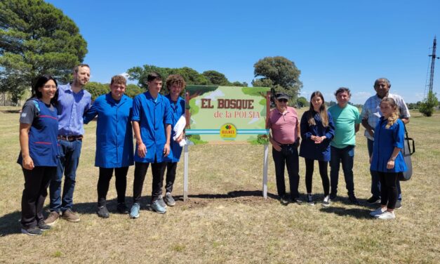 Bulnes: se inauguró el Bosque y Paseo de la Poesía