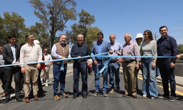 Villa María: Schiaretti inauguró dos obras viales estratégicas