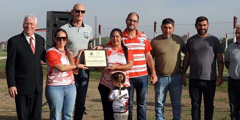 El Club Sportivo Rural de Santa Eufemia inauguró su nuevo predio