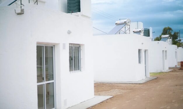 Sampacho: durante el 2023, se entregaron y sortearon 60 viviendas