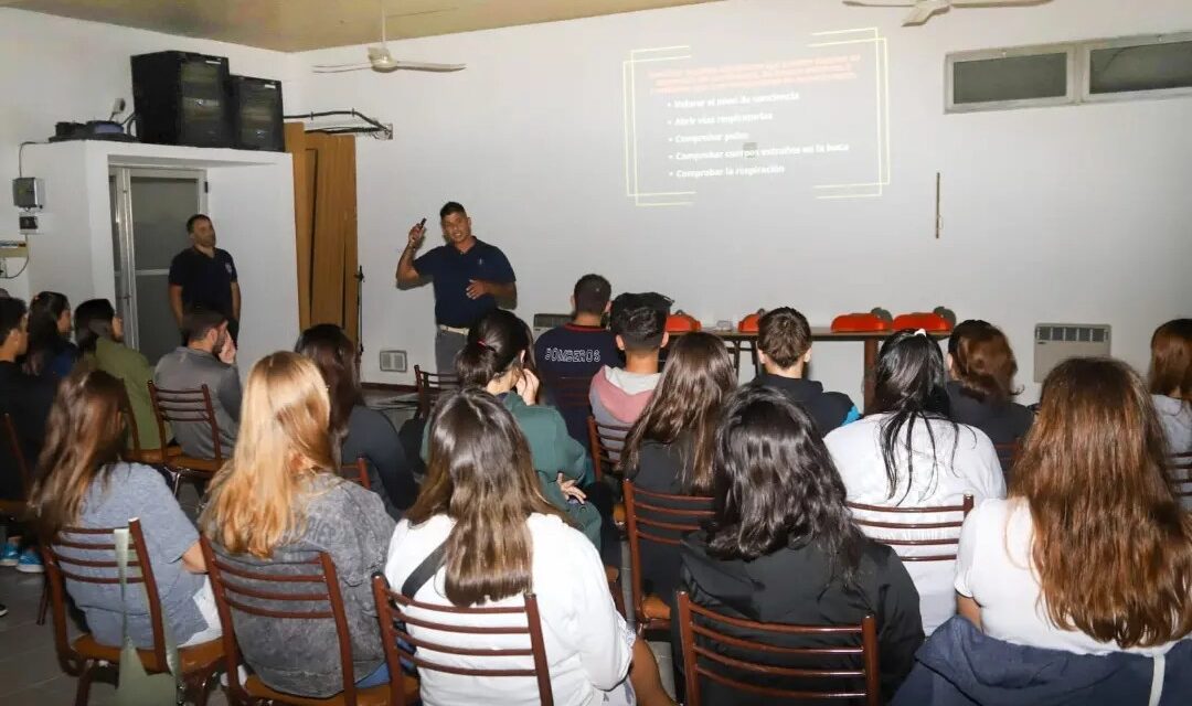 Laboulaye: jornada de capacitación sobre primeros auxilios