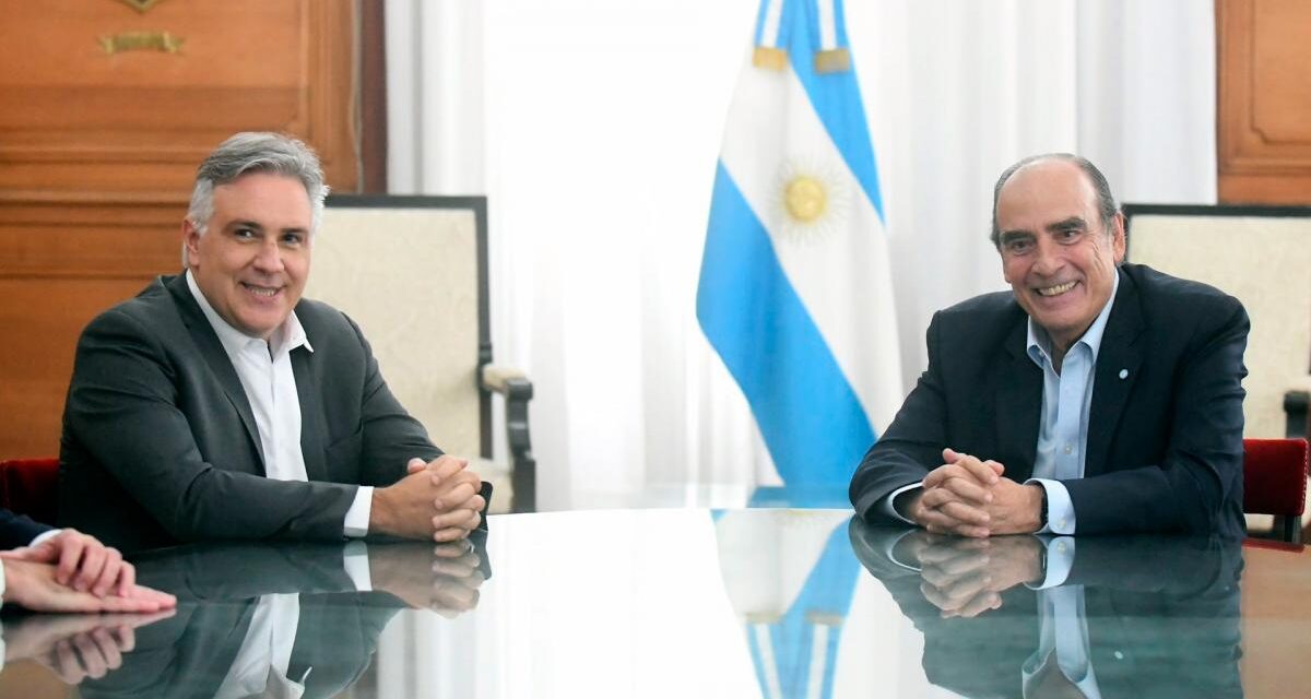 Llaryora se reunió con Francos en Casa Rosada
