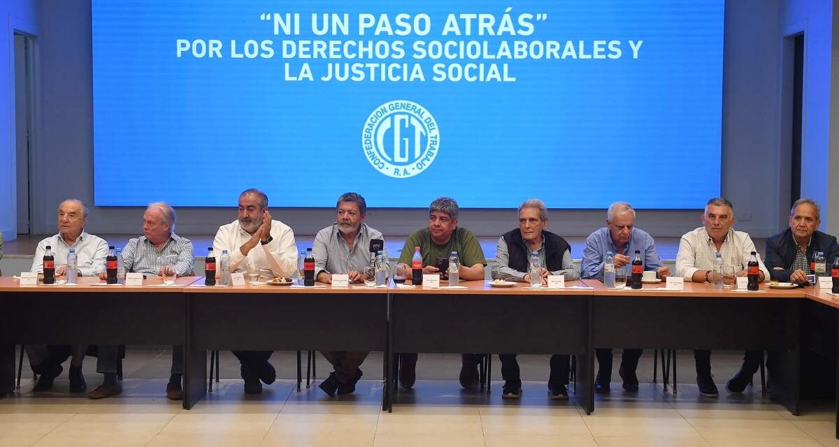 La CGT se movilizará el miércoles a Tribunales y convocó al Confederal para el día siguiente
