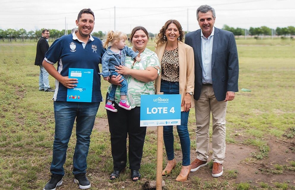 Las Perdices: familias accedieron a viviendas, lotes y créditos