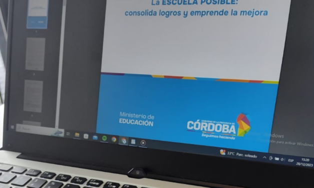 Educación presentó las orientaciones para el ciclo lectivo 2024