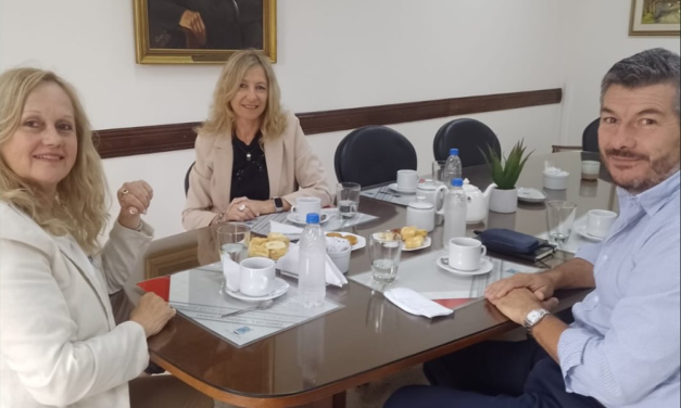 UNRC: La rectora recibio al titular de la Agencia provincial Innovar y Emprender