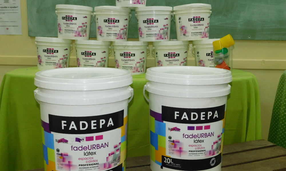 Adelia María: A través de la campaña “Cada Tapita Cuenta”, el IAM Canjeó 80 lts. de pintura