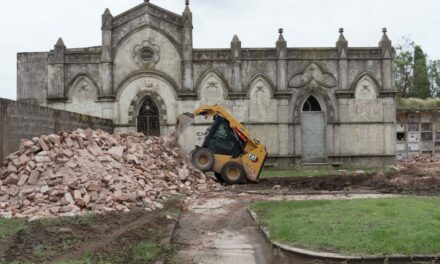Río Cuarto: avanzan las obras en el Cementerio de la Concepción