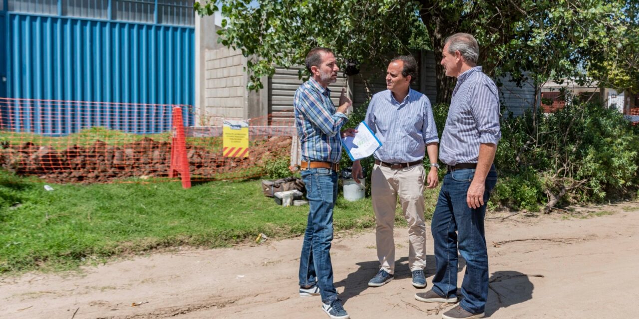 Río Cuarto: avanza la obra de gas natural en el barrio Carlos Mayer