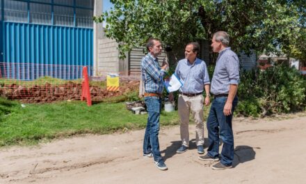 Río Cuarto: avanza la obra de gas natural en el barrio Carlos Mayer