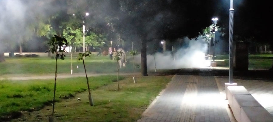 General Deheza: realizaron una fumigación focalizada contra mosquitos