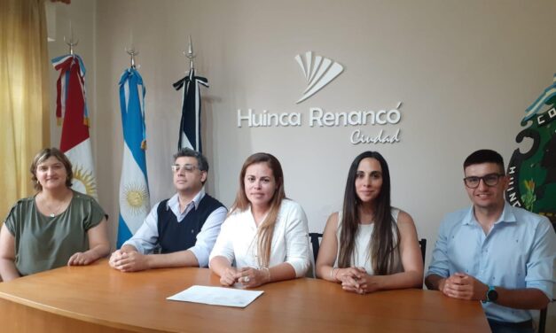 Huinca Renancó: Ana Lucía Bolaño presentó su equipo de gobierno