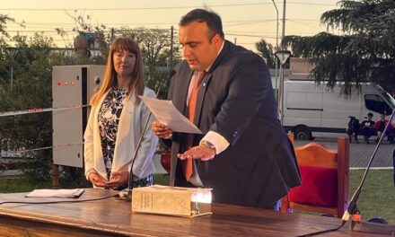 Asumió Gian Luchessi en Las Higueras