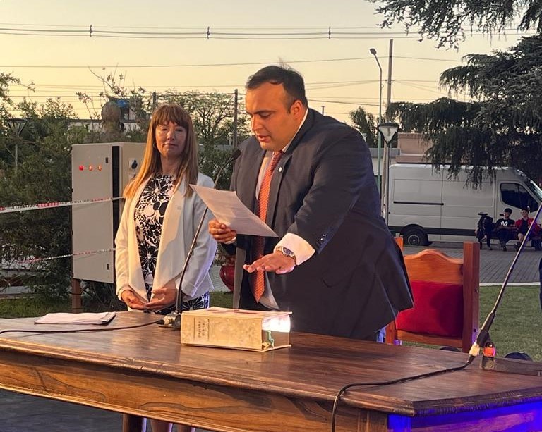 Asumió Gian Luchessi en Las Higueras