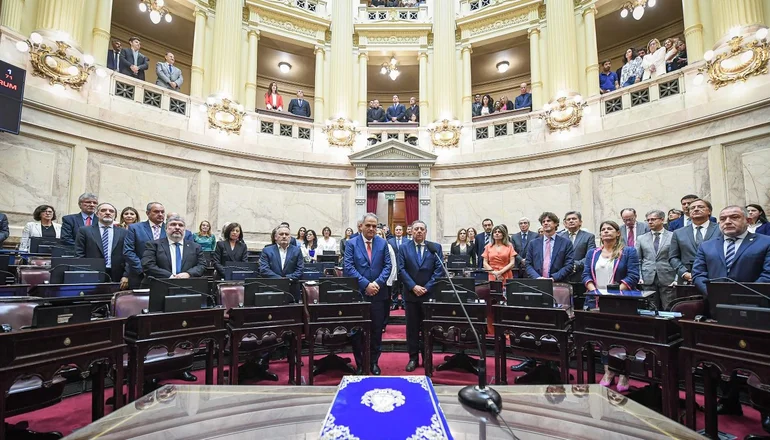 Juraron los nuevos senadores nacionales y se renueva la Cámara alta