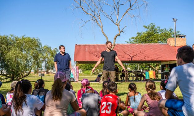 La Cesira: comenzó la colonia municipal de verano