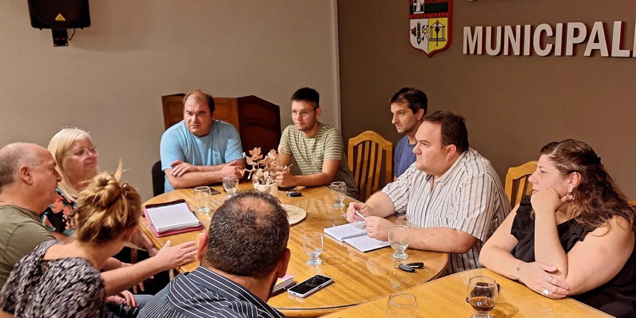 Se reunieron los intendentes del corredor 36