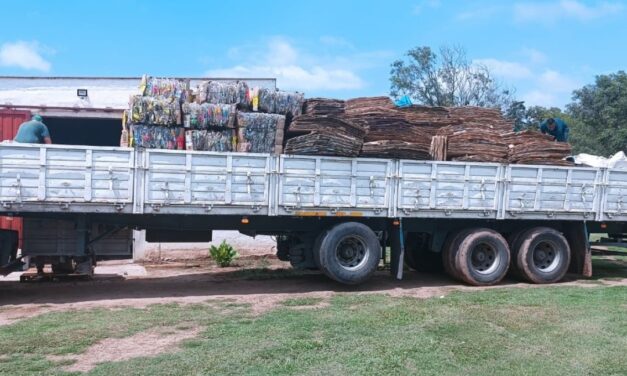 Las Perdices: recuperaron 12.200 kg de material reciclable