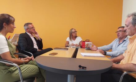 Hernando: El Intendente se reunió con ministros provinciales