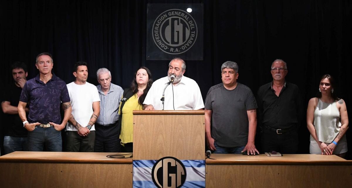 El Gobierno de Milei enfrenta su primer paro encabezado por la CGT